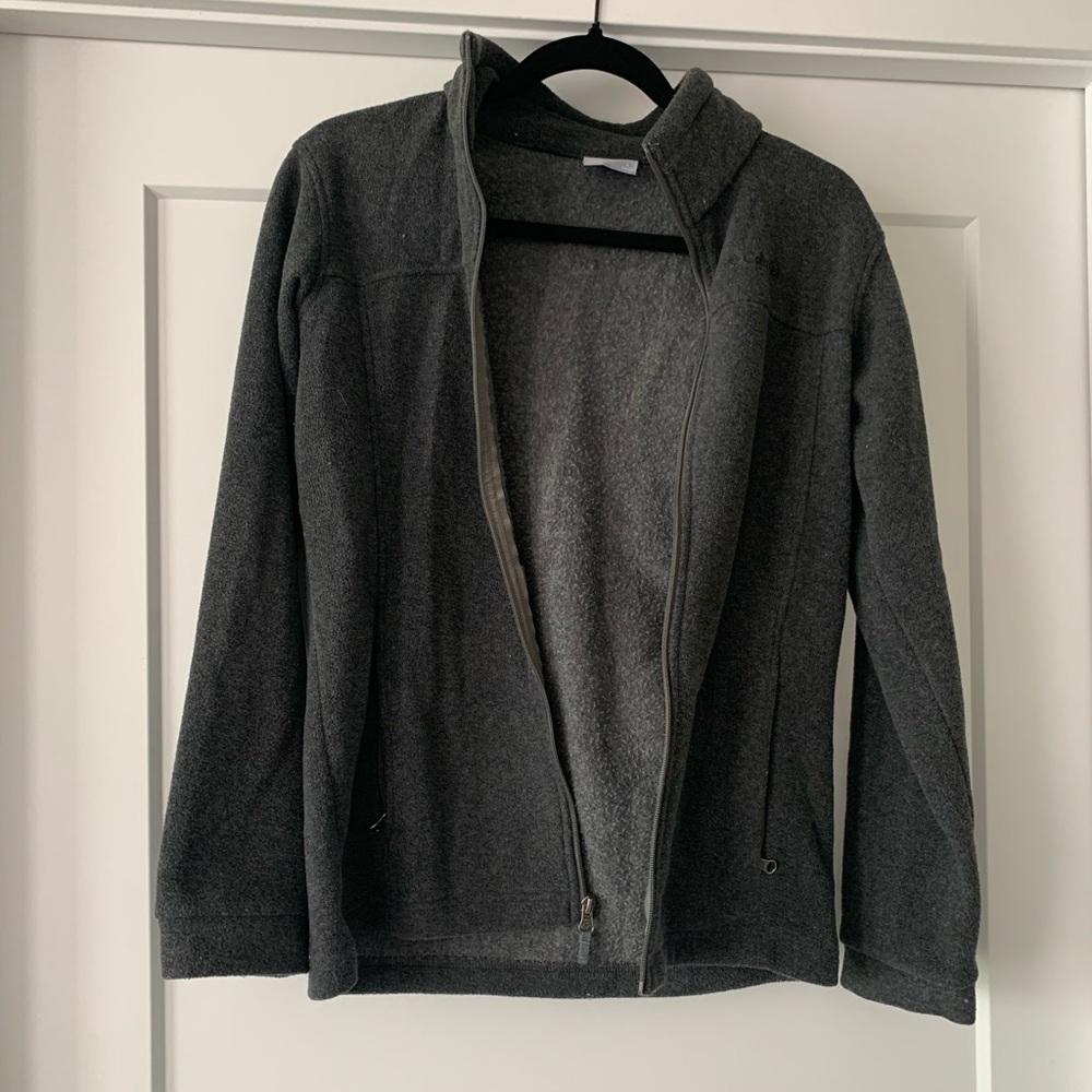 Kids Grey Columbia Full Zip